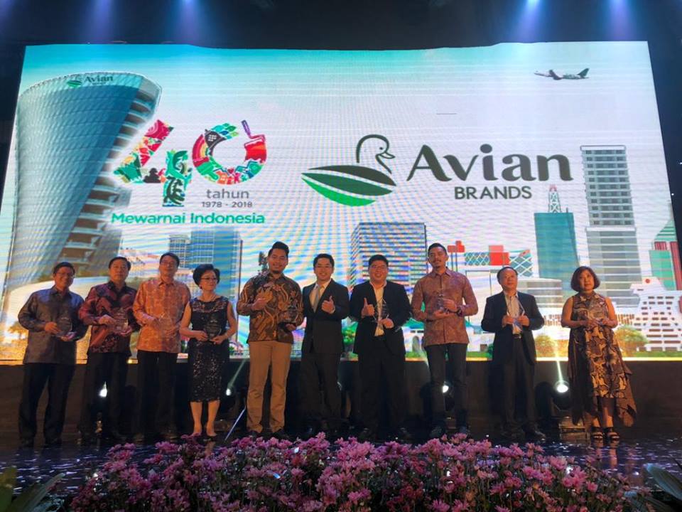ITP  was honored with the “Best Value Creation Vendor” award at the Avian Paint 40th Anniversary 2018